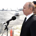 Video of Navy Day parade in Saint Petersburg, producers missed the flagship