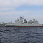 Did a Russian frigate track down an Ohio class submarine?