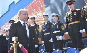 Putin at Victory Day parade 2018